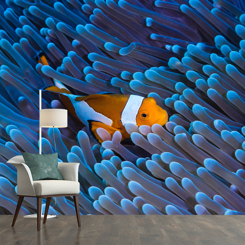Underwater World Wall Mural Contemporary Decorative Living Room Wall Covering