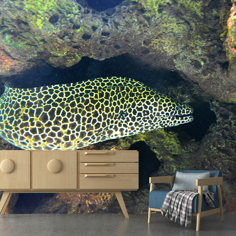 Underwater World Mural Contemporary Decorative Living Room Wall Art for Decoration
