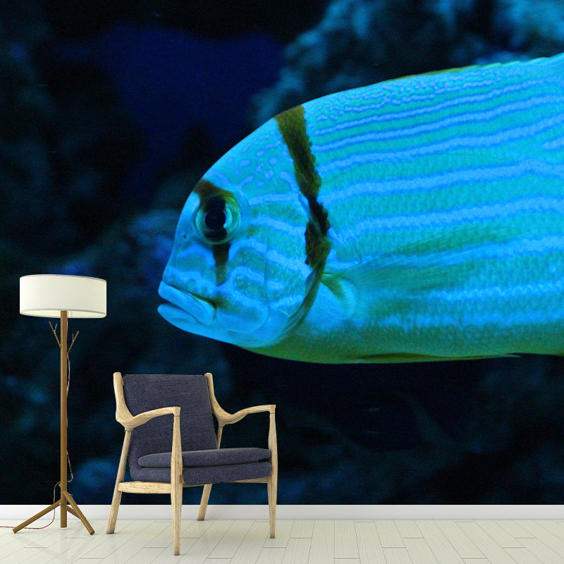 Underwater World Mural Contemporary Decorative Living Room Wall Art for Decoration