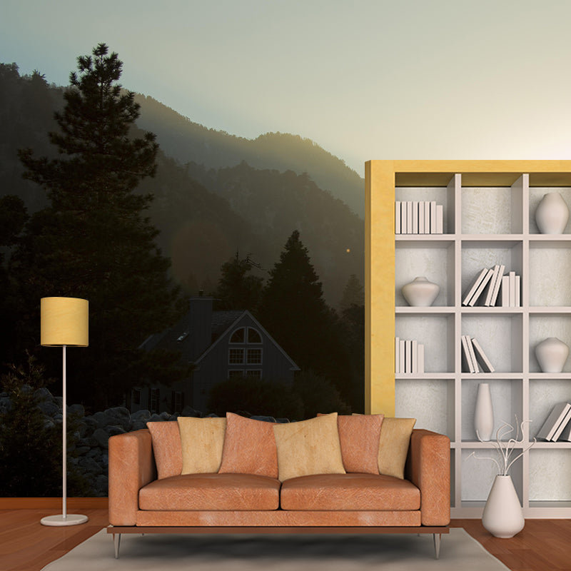 Natural Landscape Wall Mural Contemporary Decorative Living Room Wall Art for Decoration