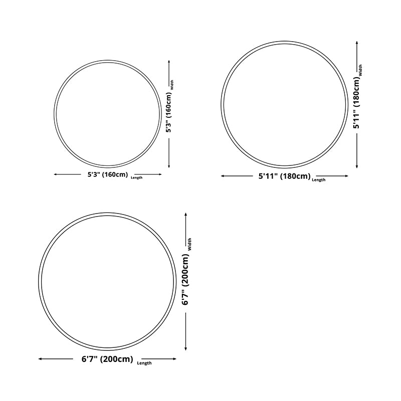 Roze modern tapijt polyester cirkel binnen tapijt wasbaar tapijt voor woonkamer