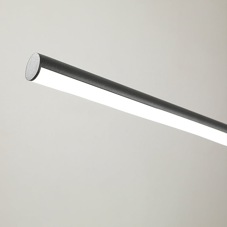 Linear Island Lighting Ideas Modern Metal 2 Light Island Lights in Black