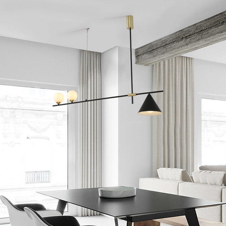 Globe Chandeliers Island Lights Modern Metal 3 Light Pendant Chandeliers