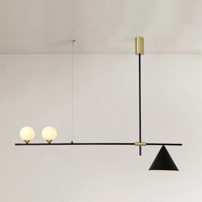 Globe Chandeliers Island Lights Modern Metal 3 Light Pendant Chandeliers