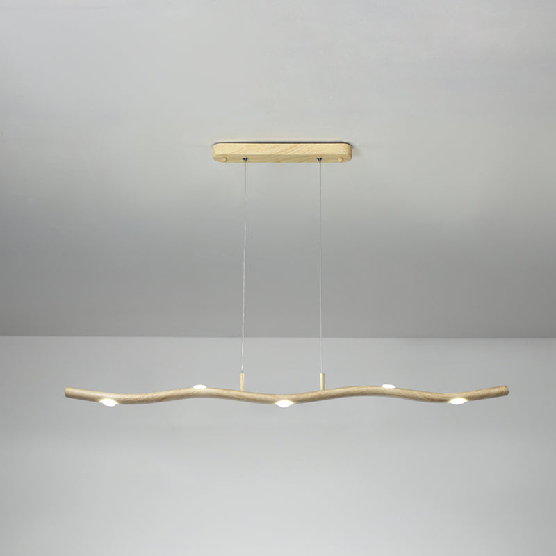 Contemporary Pendant Lights Linear Metal Island Light Fixtures