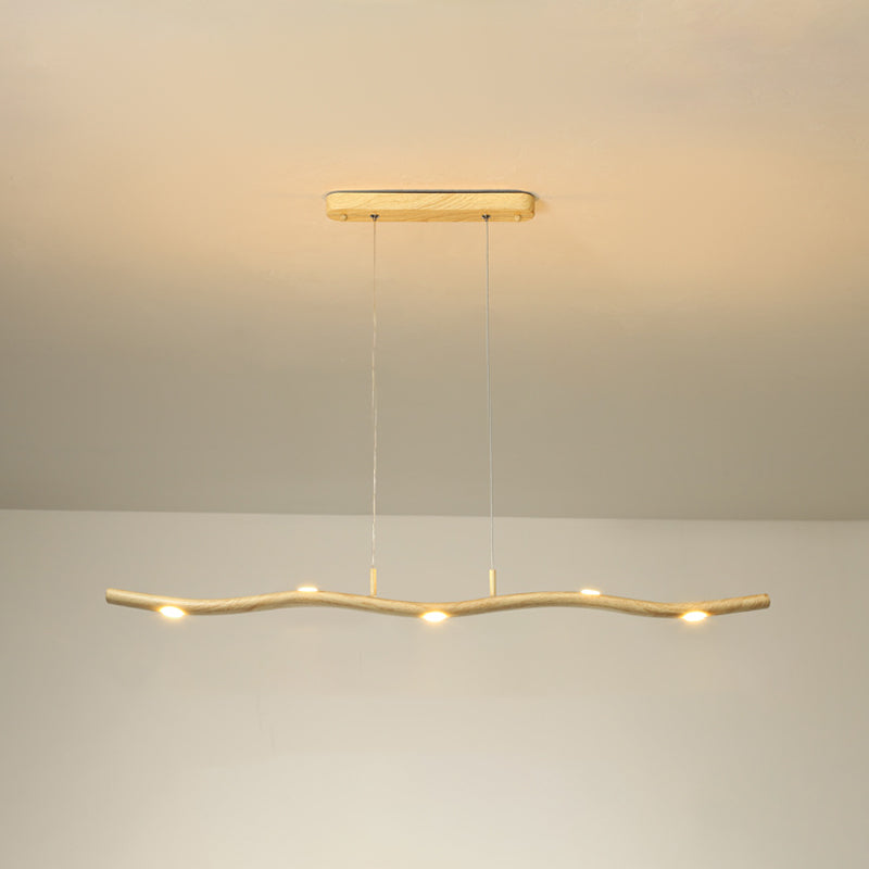 Contemporary Pendant Lights Linear Metal Island Light Fixtures