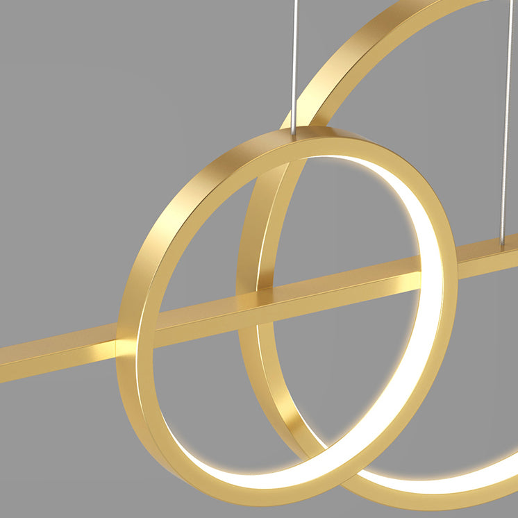 Apparecchi di illuminazione dell'isola lineare Modern Style Metal Kitchen Candant Lights