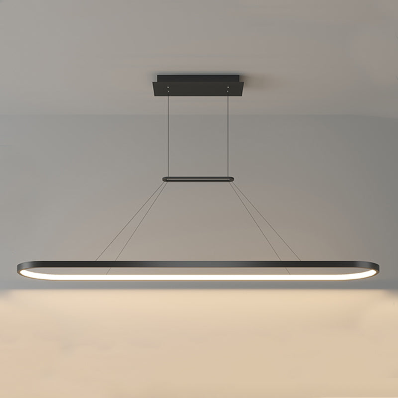 Geometrisch eilandverlichting Idee Moderne metalen hangluchting