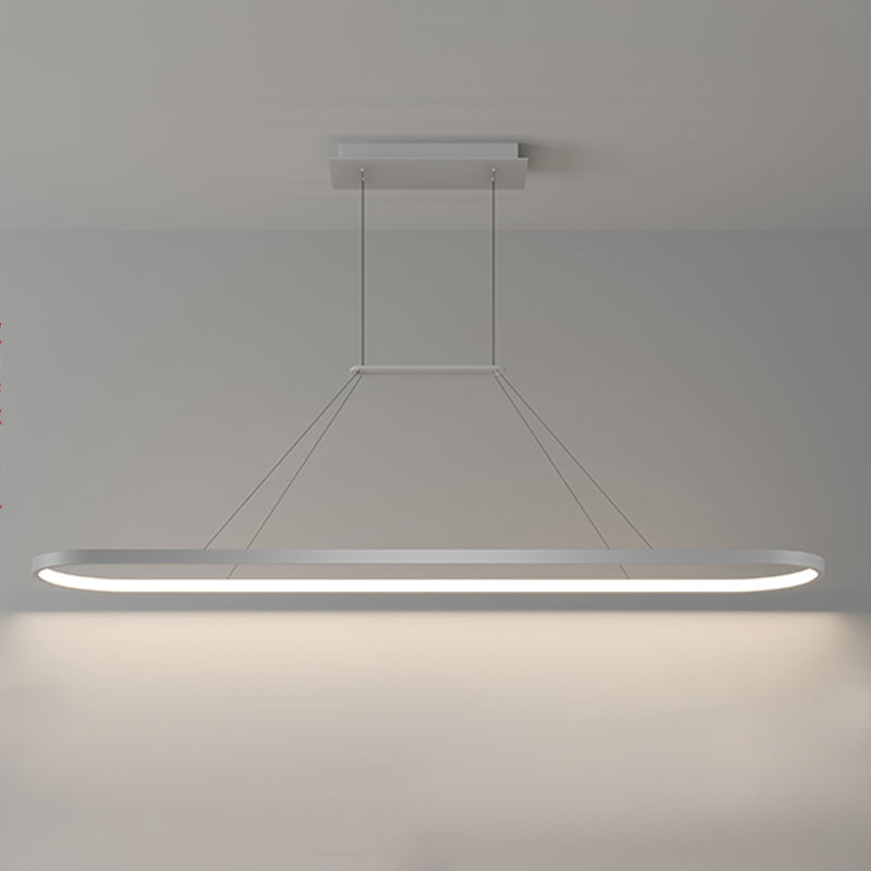 Geometrisch eilandverlichting Idee Moderne metalen hangluchting