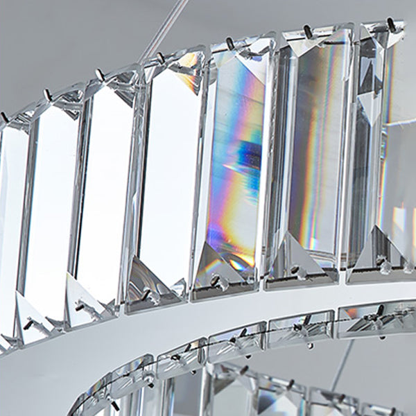 Geometric Pendant Light Fixtures Contemporary Kitchen Pendant Lights with Crystal Shade