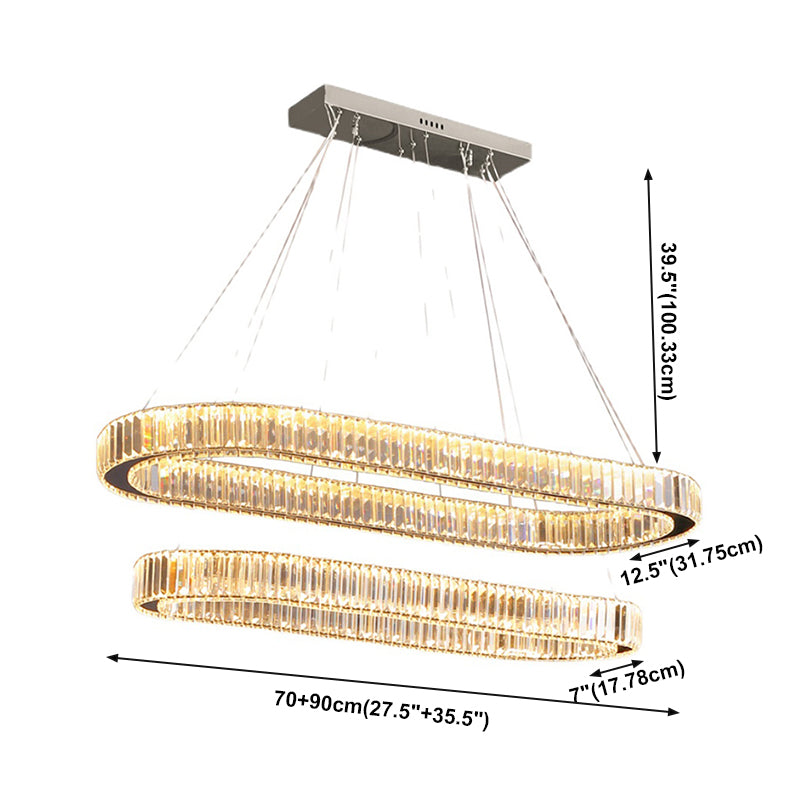 Geometric Pendant Light Fixtures Contemporary Kitchen Pendant Lights with Crystal Shade