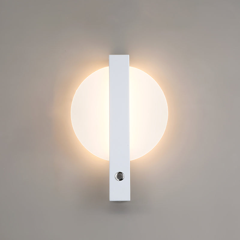 Moderner Stil Verstellbarer LED -Wandleuchten Beleuchtung Metall 1 Leuchttaute leichte Lampen