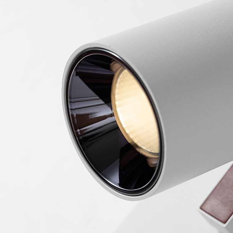 Moderner Stil Verstellbarer Zylinderwandleuchten Beleuchtung Metall 1 Leichte LED -Wandmontagelampen