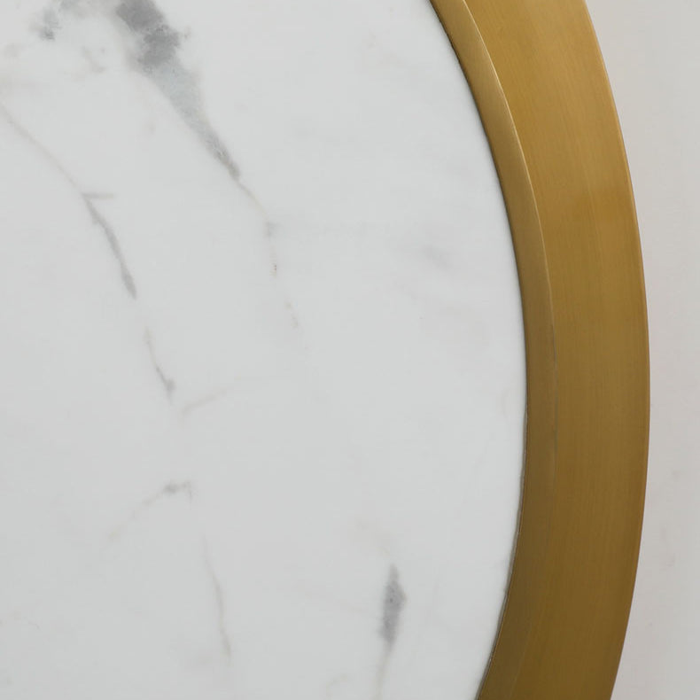 Metall runde Schattenwandbeleuchtung moderner Stil 1 Leichtem Wandleuchte in Messing