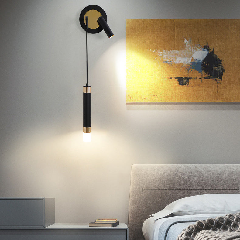 Multi -Lichter Metall Geometrische Schatten -Leser -Wandbeleuchtung moderne Wandmontageleuchte