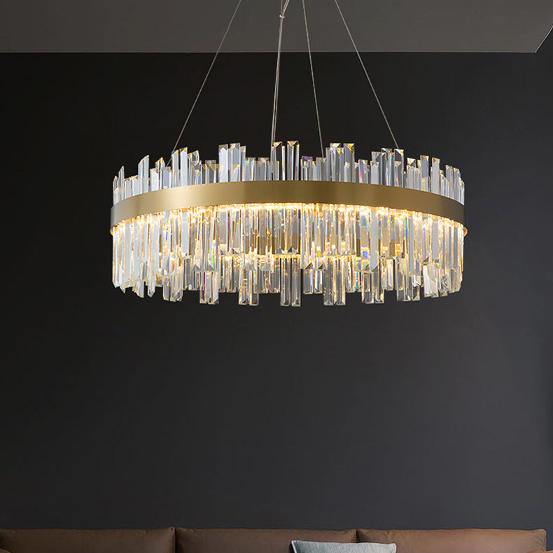 Crystal Chandelier Pendant Light Modern Pendant Lighting in Gold