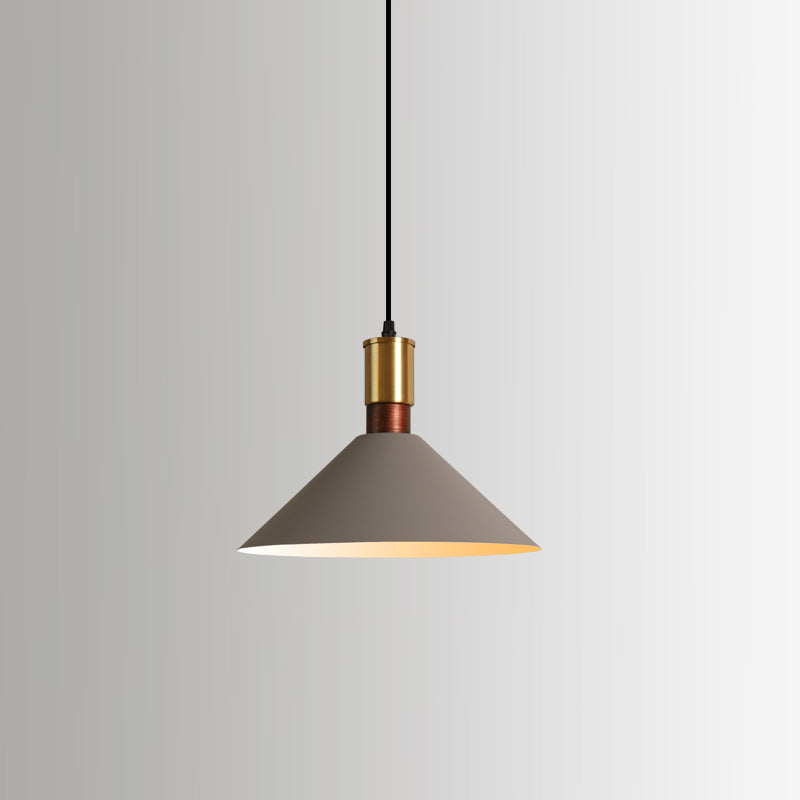 Elektroplatte Eisen anheizen helles modernes, sich verjüngter Makaroon -Hanglampe für Esszimmer