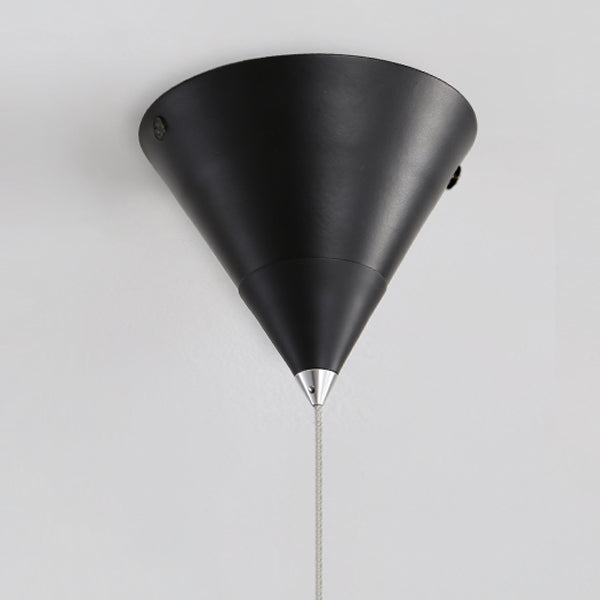 Siliconen cirkelvormige LED hanglamp in moderne beknopte aluminium indoorhangende lamp