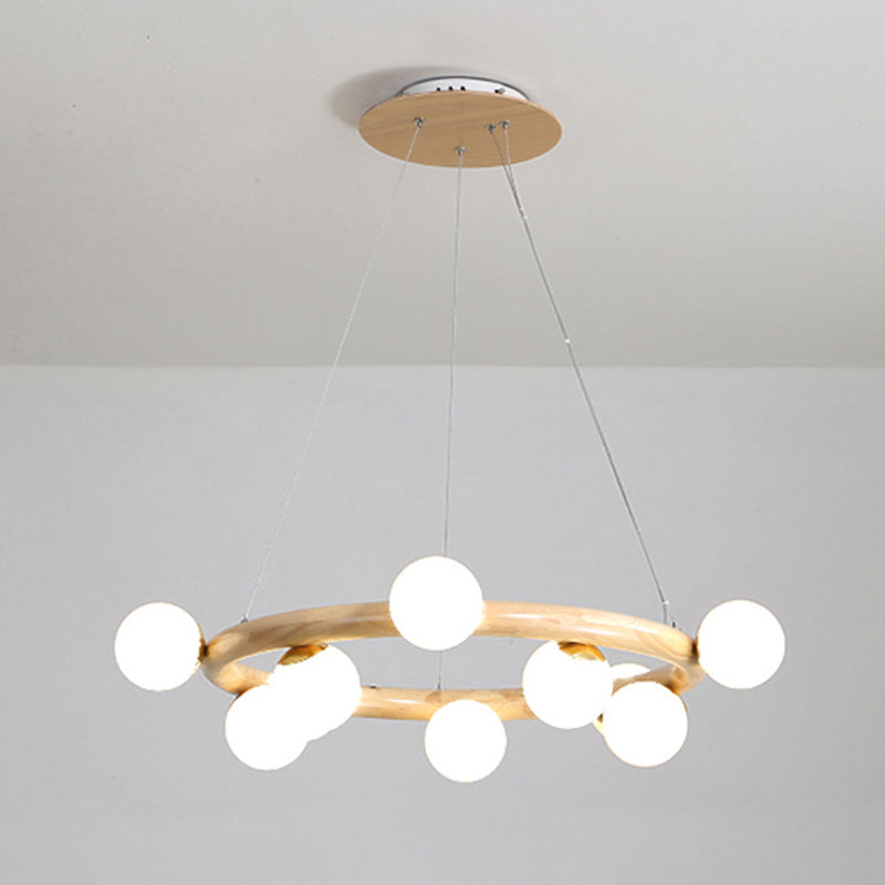 Wagon Wheel Chandelier Light Fixtures Modern Multi-Head Hanging Pendant Lamps for Living Room
