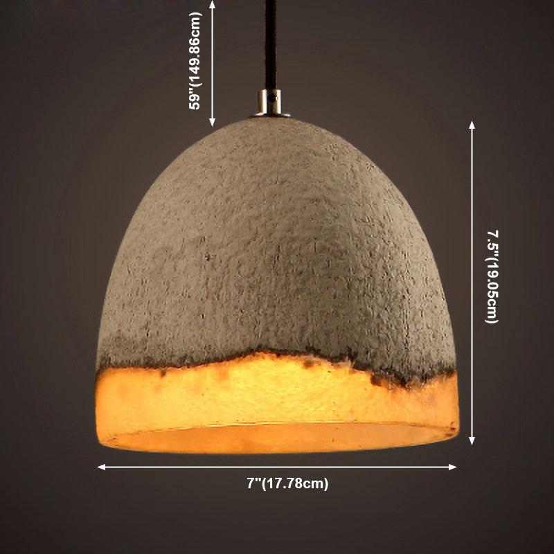 Cement hangende lichtkit eenvoud ophanging hanglamp voor woonkamer slaapkamer