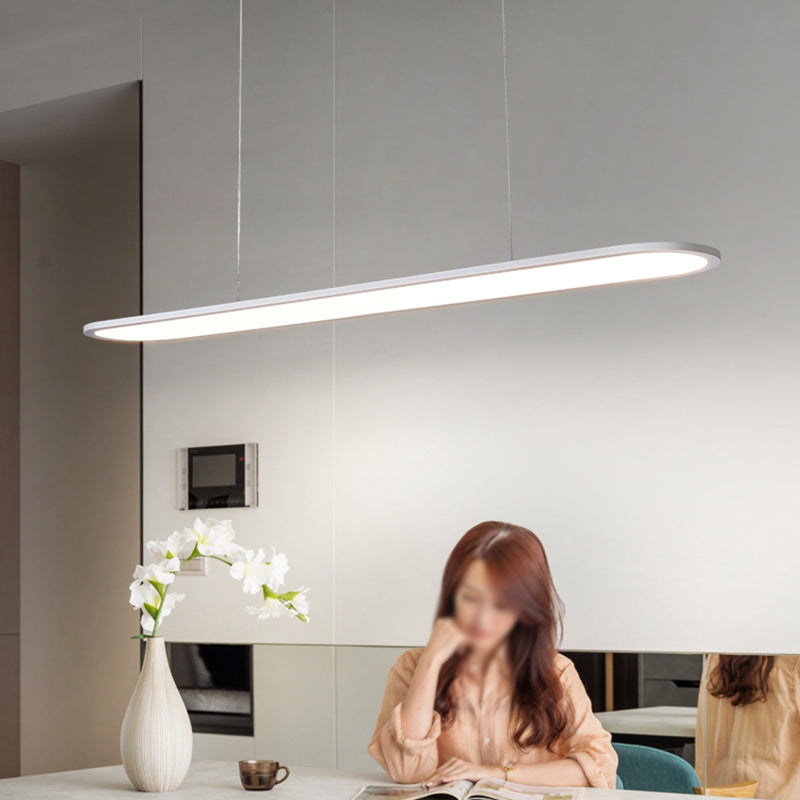 Noordse moderne LED Island Licht metalen hanglamp Lichtarmatuur voor eetkamer