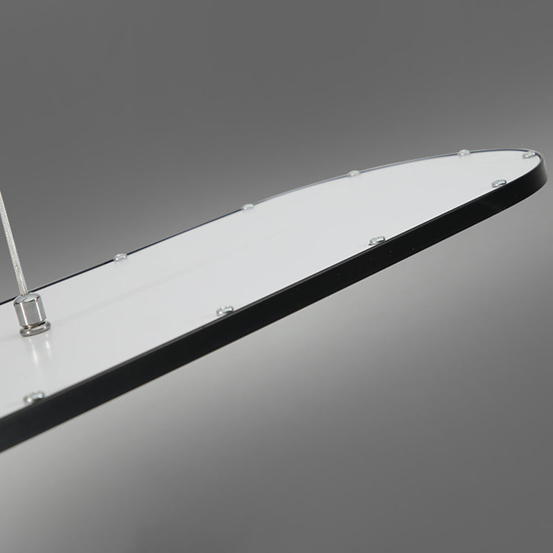 Nordic Modern LED Island Light Metal Pendant Light Fixture for Dining Room