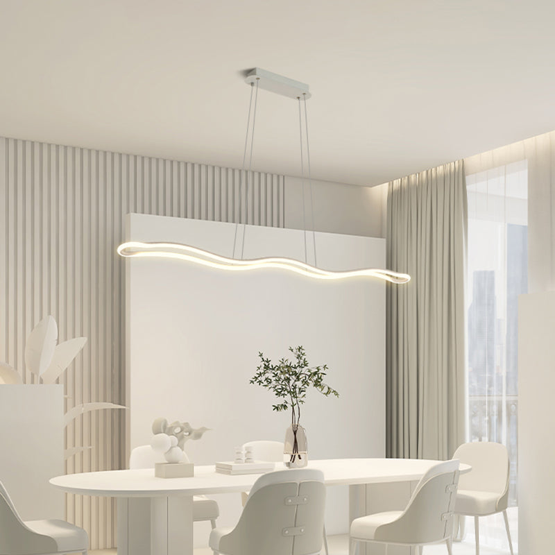 Nordische moderne LED hängende licht schmiedeeiserne Anhängerleuchte für Esszimmer