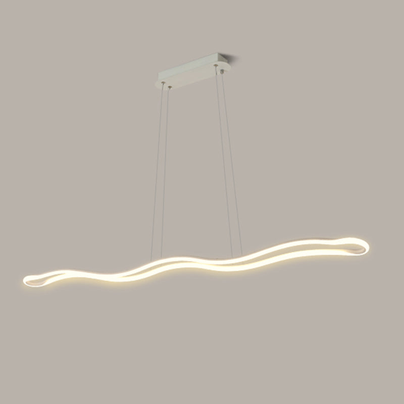 Nordische moderne LED hängende licht schmiedeeiserne Anhängerleuchte für Esszimmer