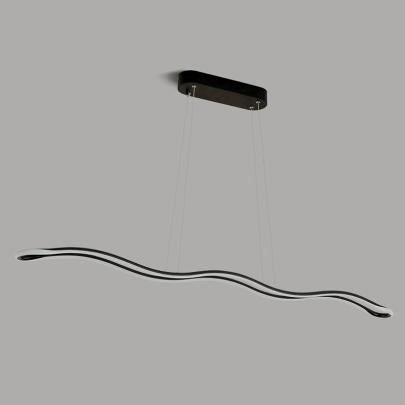 Nordische moderne LED hängende licht schmiedeeiserne Anhängerleuchte für Esszimmer