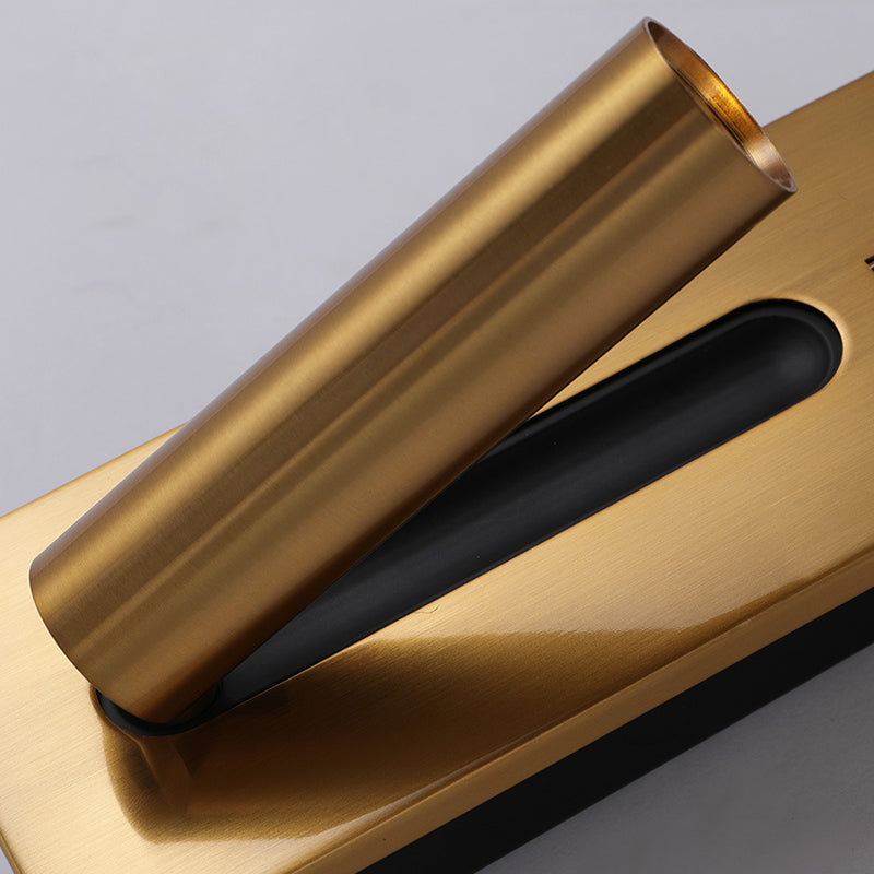 Lampada montata a parete a parete a parete in metallo contemporaneo per la lampada di lettura del letto per camera da letto