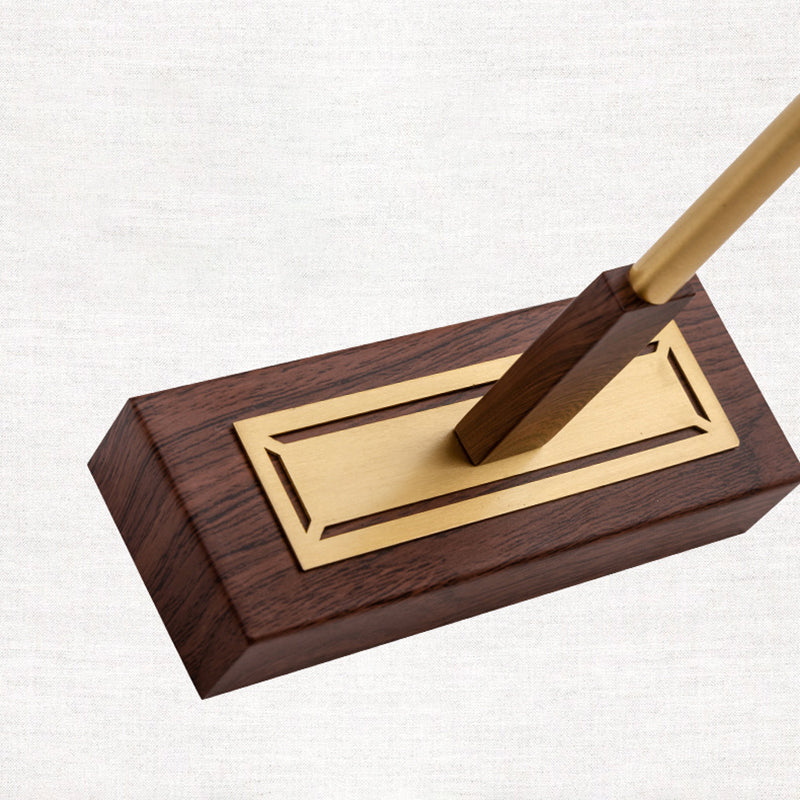 Specchio dritto in ottone luce cinese in stile cinese lampada a parete singola per bagno