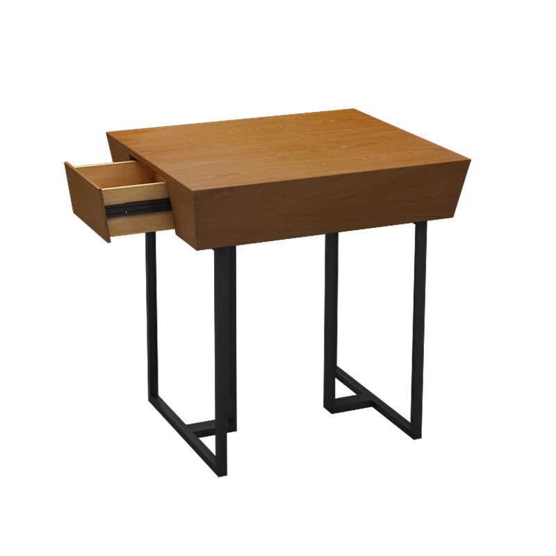 Industrial Style Dining Site Table Solid Wood Dining Room Furniture for Home
