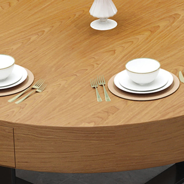 Industrial Style Dining Site Table Solid Wood Dining Room Furniture for Home