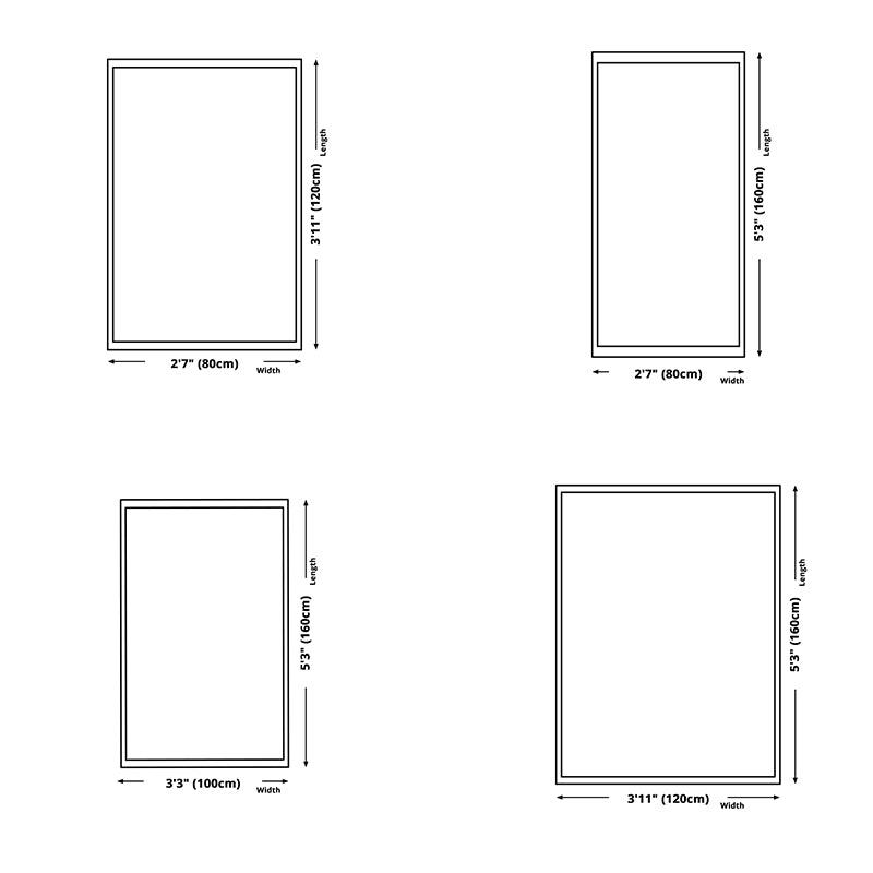 Klassiek bloempatroon Tapijten Polyester binnen Tapijt Non-slip achtergrondgebied Tapijt voor woonkamer