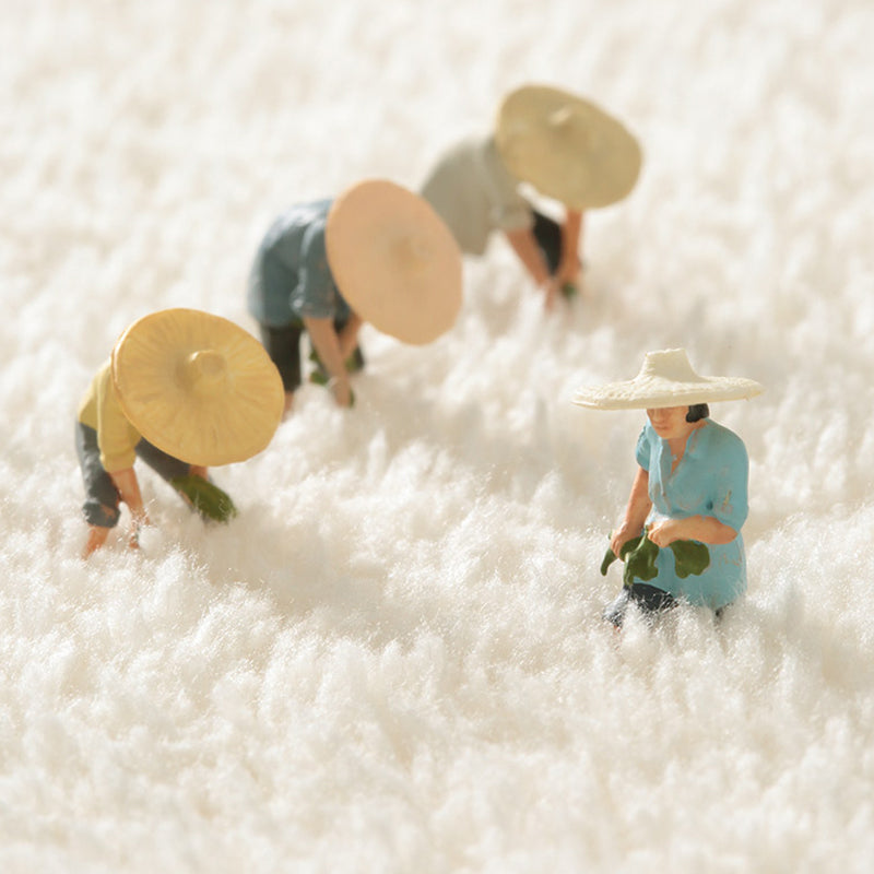 Green Modern Carpet Acrylic Oranges Area Carpet Washable Carpet for Bedroom