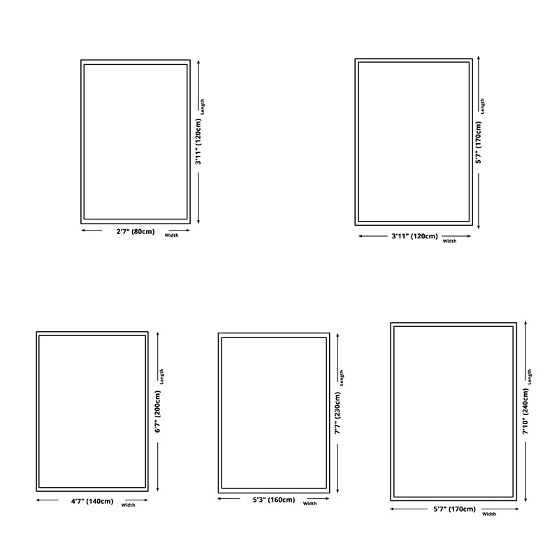 Traditioneel gebied Rug medaillonpatroon binnen tapijt wasbaar wasbaar polyester tapijt met niet-slip rug