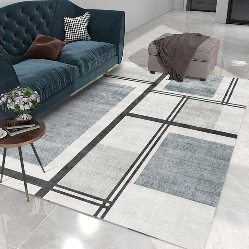 Oranje modern tapijt blending kleurblok indoor tapijt waswasbalk tapijt voor woningdecoratie