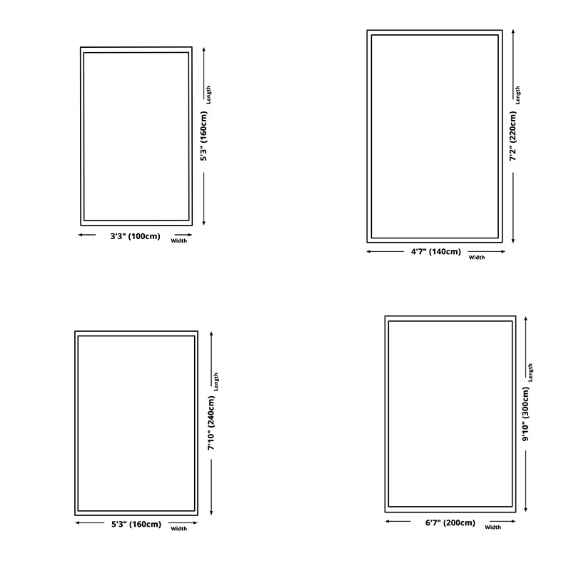 Minimalistische nieuwigheid Rug Funky ombre print Rug vlekbestendig polyester tapijt voor woningdecoratie