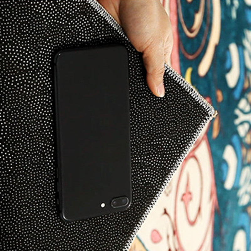 Donkerbruine traditioneel tapijten Polyester grafisch vloerkleed niet-slip achterste tapijt voor woonkamer