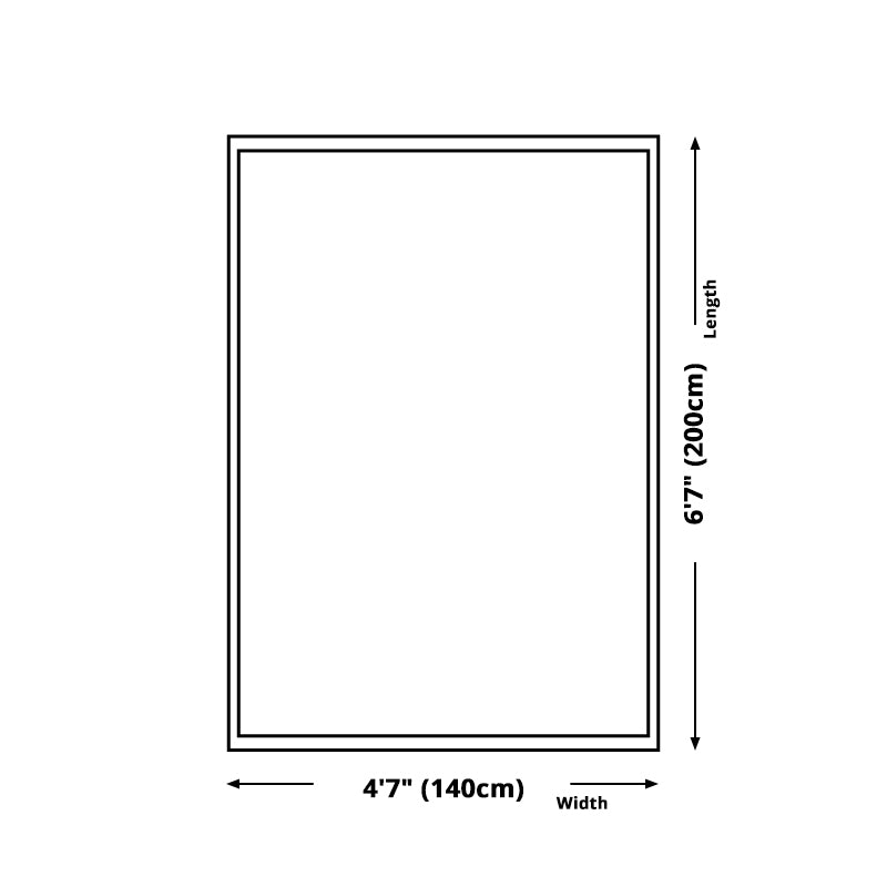 Minimalistisch binnenkleed Prachtig wasbaar Wasbaar Rug Polyester Stain Resistant Area Tapijt voor woonkamer