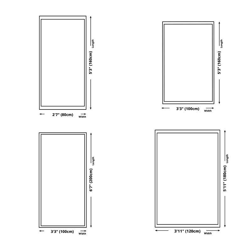 Alfombra marina ligera Moderia Mezcla gráfica Alfombra resistente a las manchas de la alfombra para la decoración del hogar