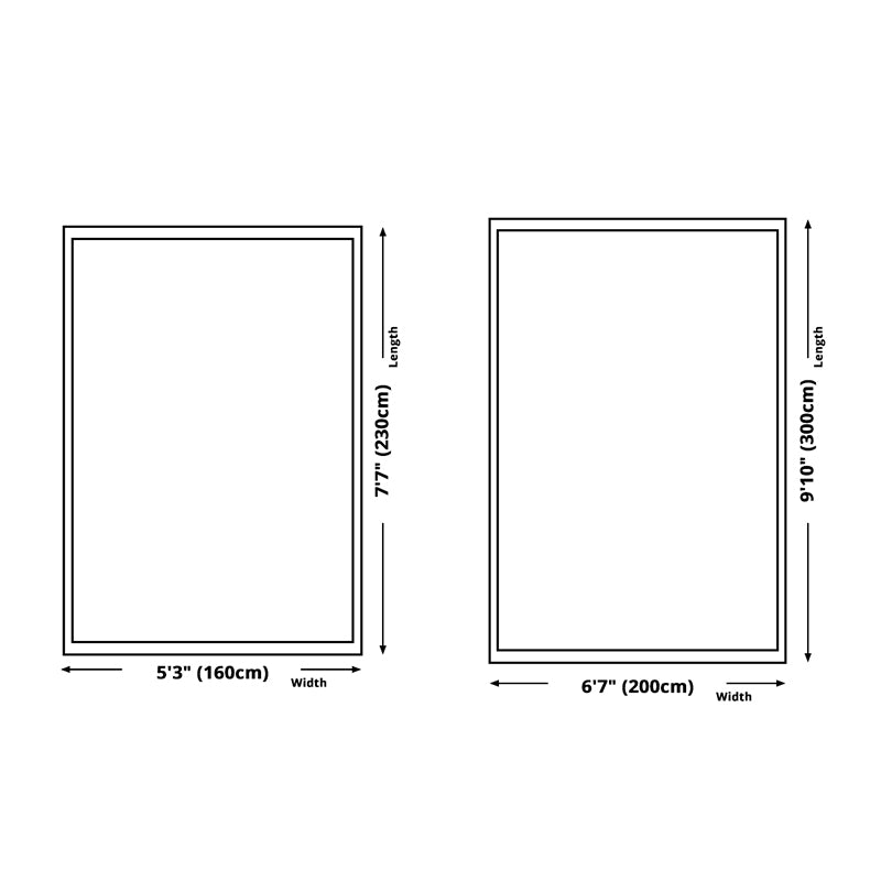 Modern Living Room Area Rug Plant Pattern Polyester Area Carpet Stain Resistant Rug