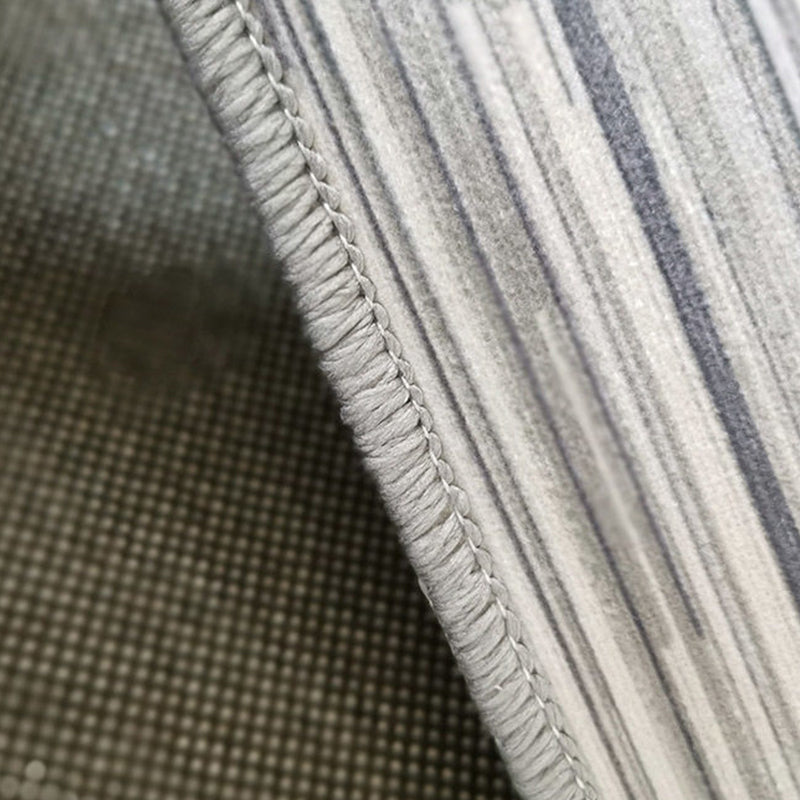 Blue Modern Area Rug Animals Pattern Polyester Area Carpet Stain Resistant Rug for Bedroom