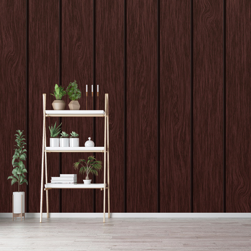 Customized Wood Texture Mural Photography Mildew Resistant for Decoration