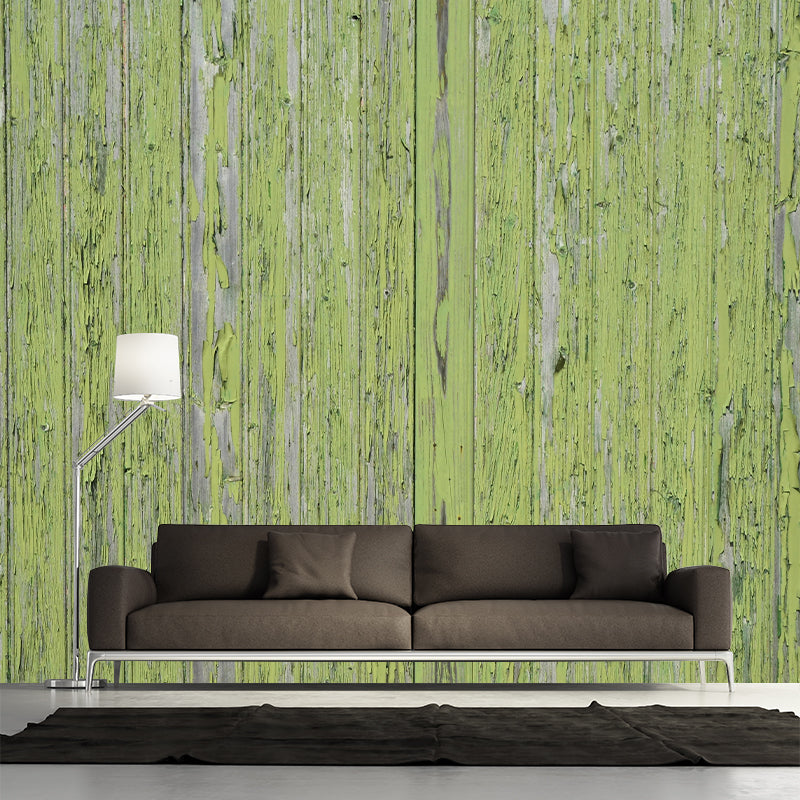 Customized Wood Texture Mural Photography Mildew Resistant for Decoration