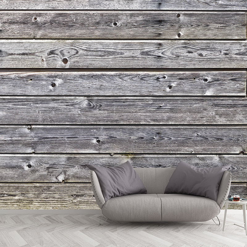 Wood Texture Wall Mural Wallpaper Stain Resistant Wall Decor for Bedroom