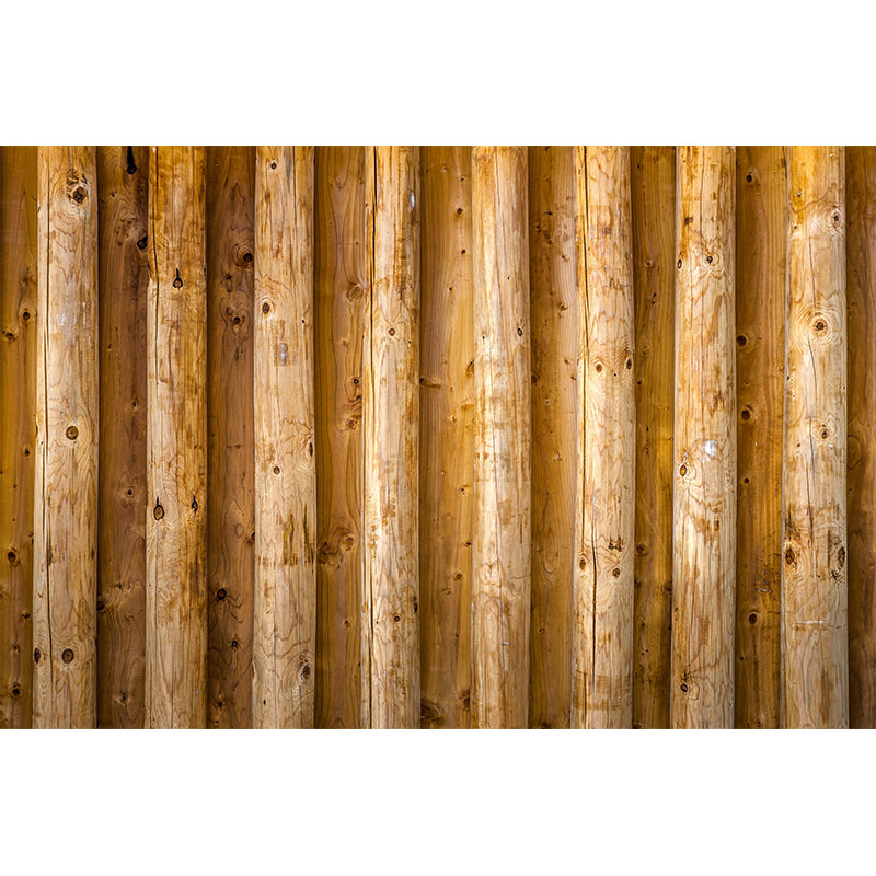 Wood Texture Wall Mural Industrial Home Decor Mildew Resistant for Sitting Room