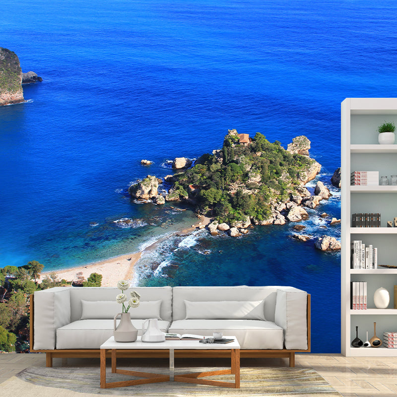 Boundless Sea Wall Mural Wallpaper Stain Resistant Wall Decor for Room