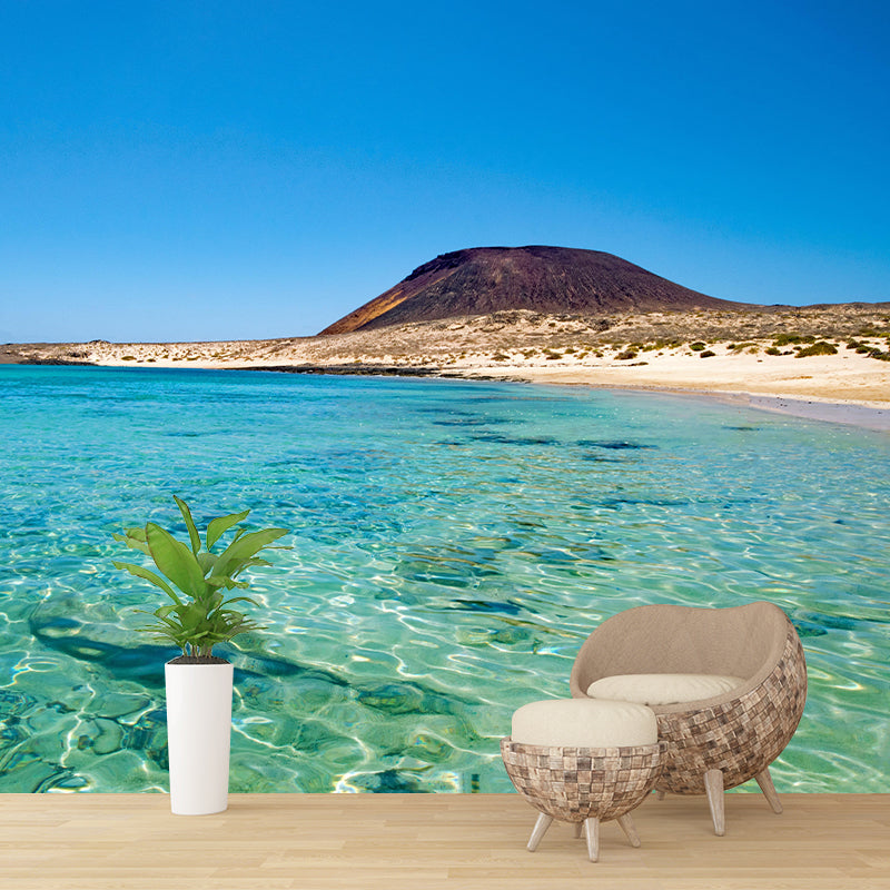 Boundless Sea Wall Mural Wallpaper Stain Resistant Wall Decor for Room