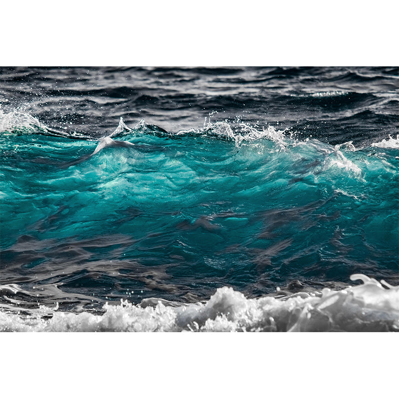 Boundless Sea Wall Mural Modern Style Wall Covering for Sitting Room Decor